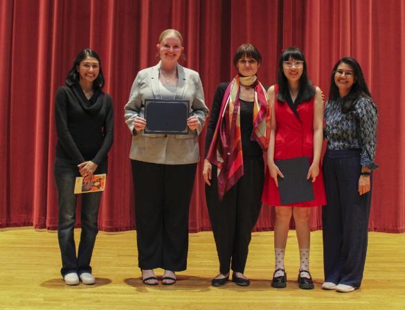 Student award winners in ANSO 2025